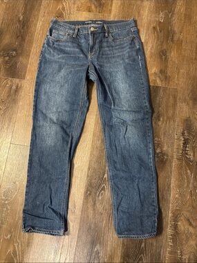 Old Navy Mid Rise Slouchy Boyfriend Jeans Size 8